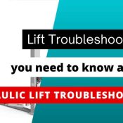 Hydraulic Car Lift Troubleshooting