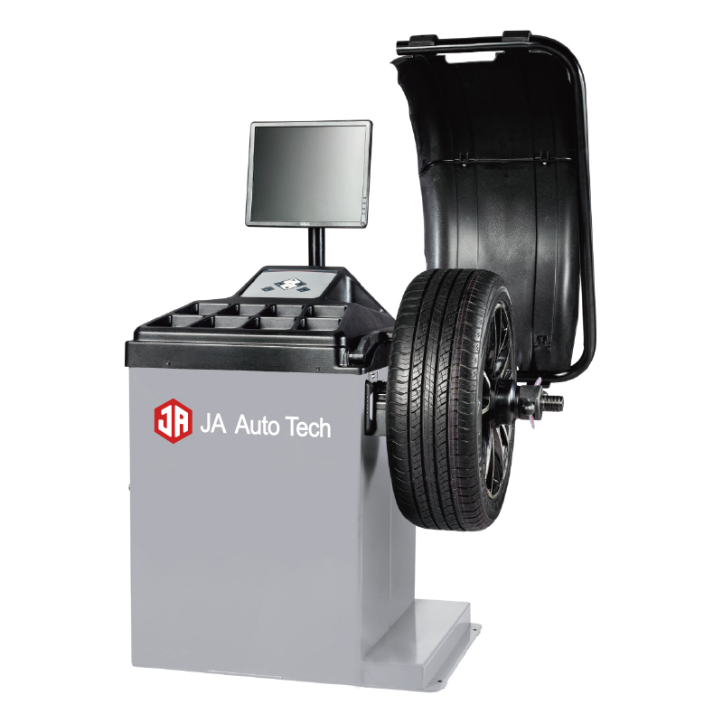 JA-B07 LCD Display Wheel Balancer With OPT Function & Split And Hidden Weight Solution
