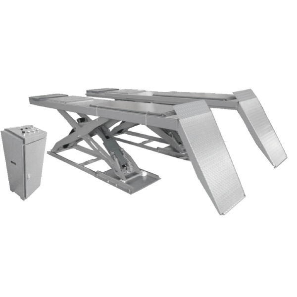 JA-D40B Scissor Lift Built-in Guide Rails for Auxiliary Jack