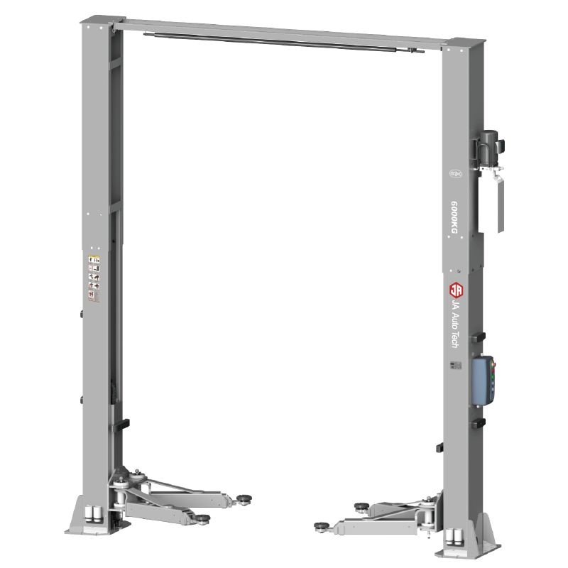 JA-L12 Arch Type Clear Floor 6t Capacity Two Post Vehicle Lift